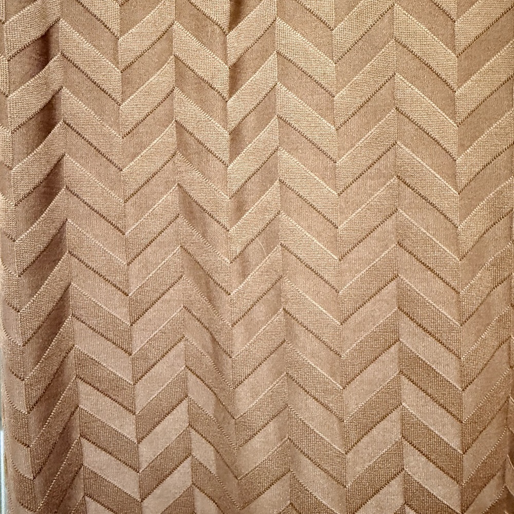 LuLaRoe cassie pencil skirt in chocolate brown Geometric Design - Picture 2 of 3